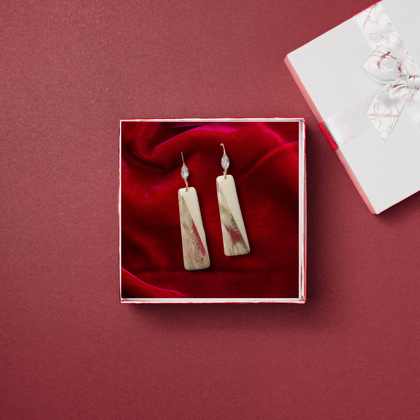 Valentine Quartz Earrings