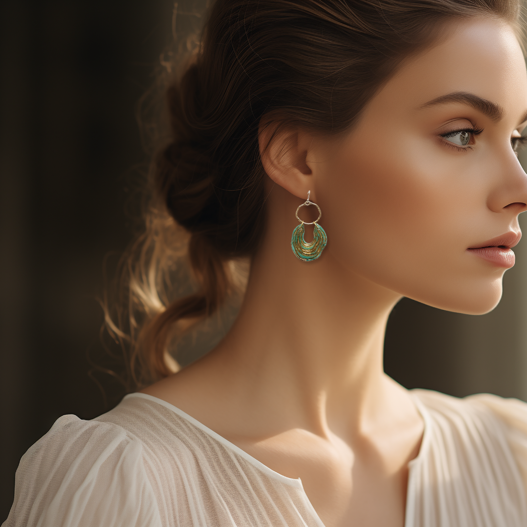 Pot of Gold Dangle Earrings