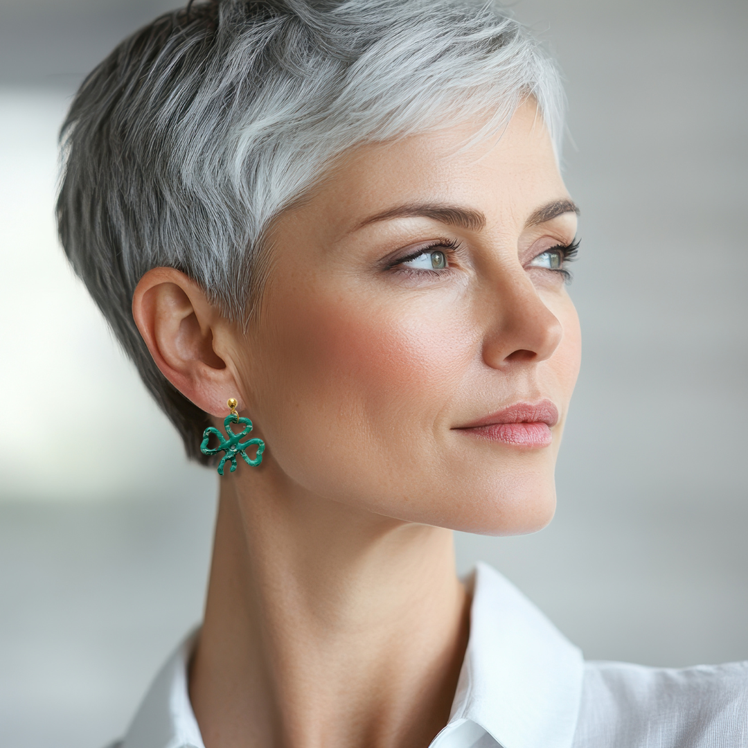 Shamrock Dangle Earrings