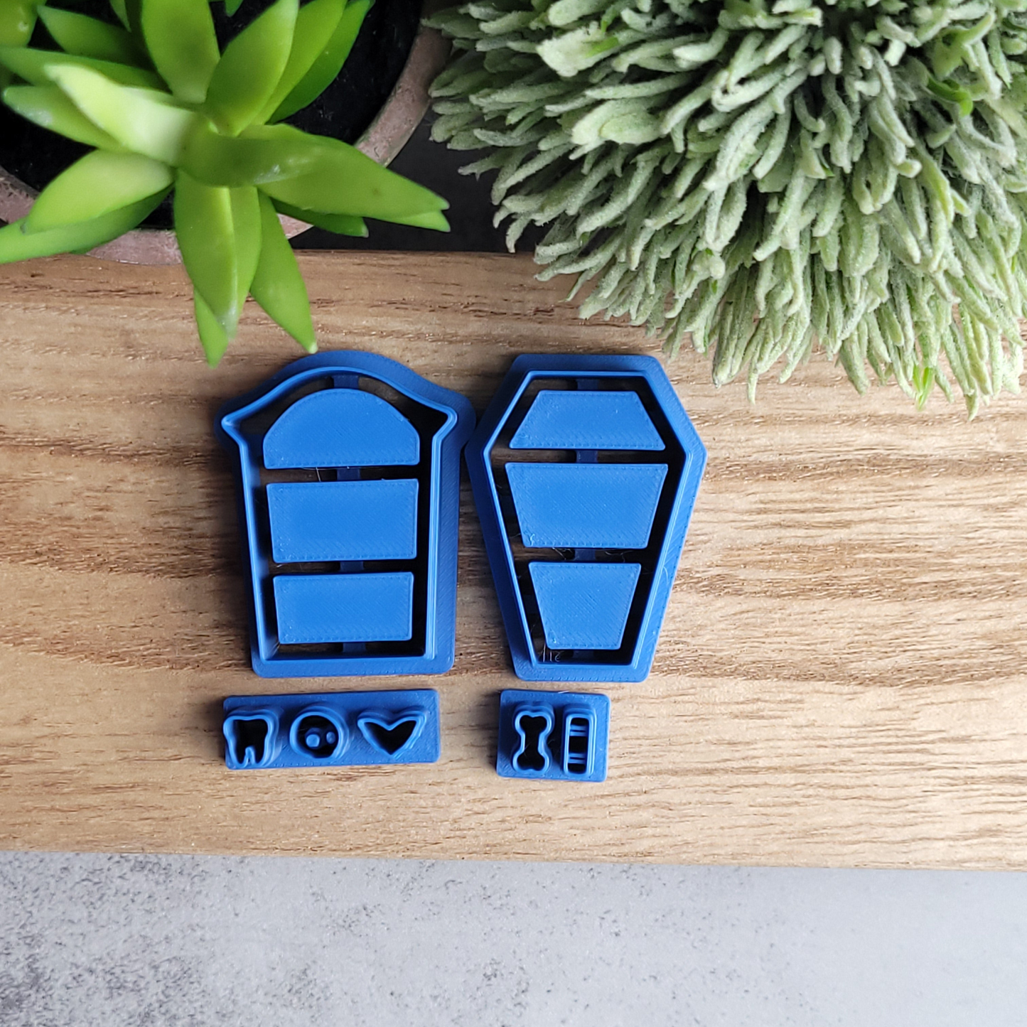 Halloween Bookshelf Clay Cutter Set