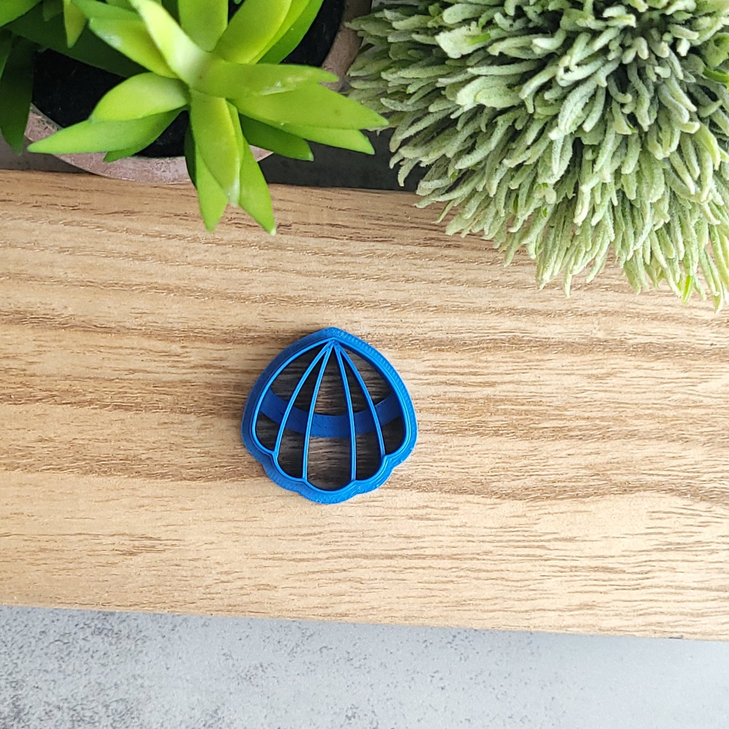 Wide Embossed Petal Clay Cutter