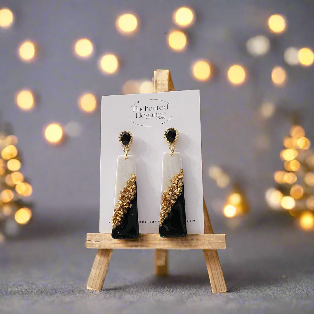 Midnight Dangle Earrings