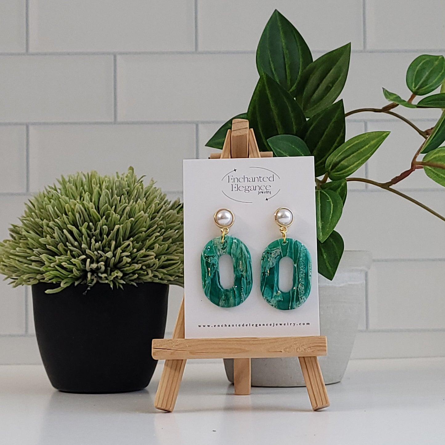 Emerald Isles Dangle Earrings