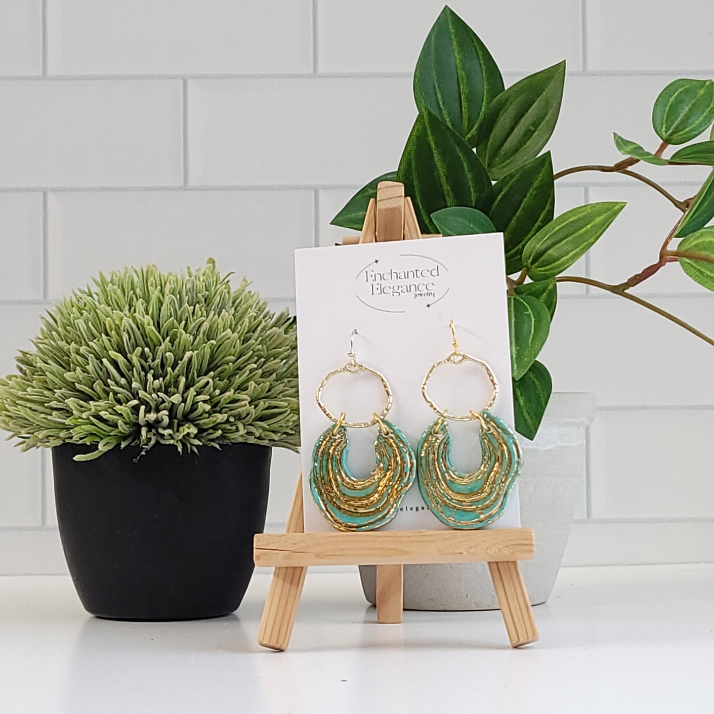 Pot of Gold Dangle Earrings