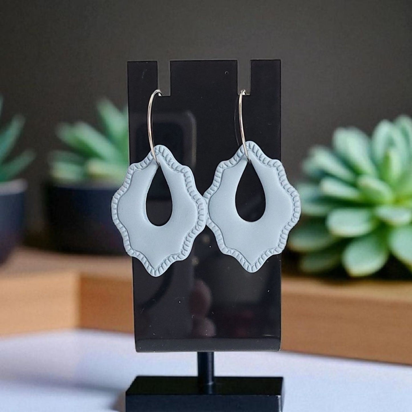 Sassy Dangle Polymer Clay Earrings