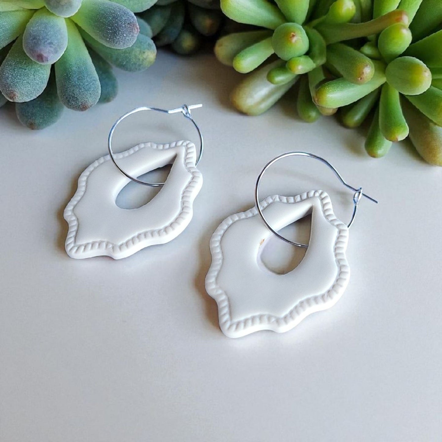 Sassy Dangle Polymer Clay Earrings