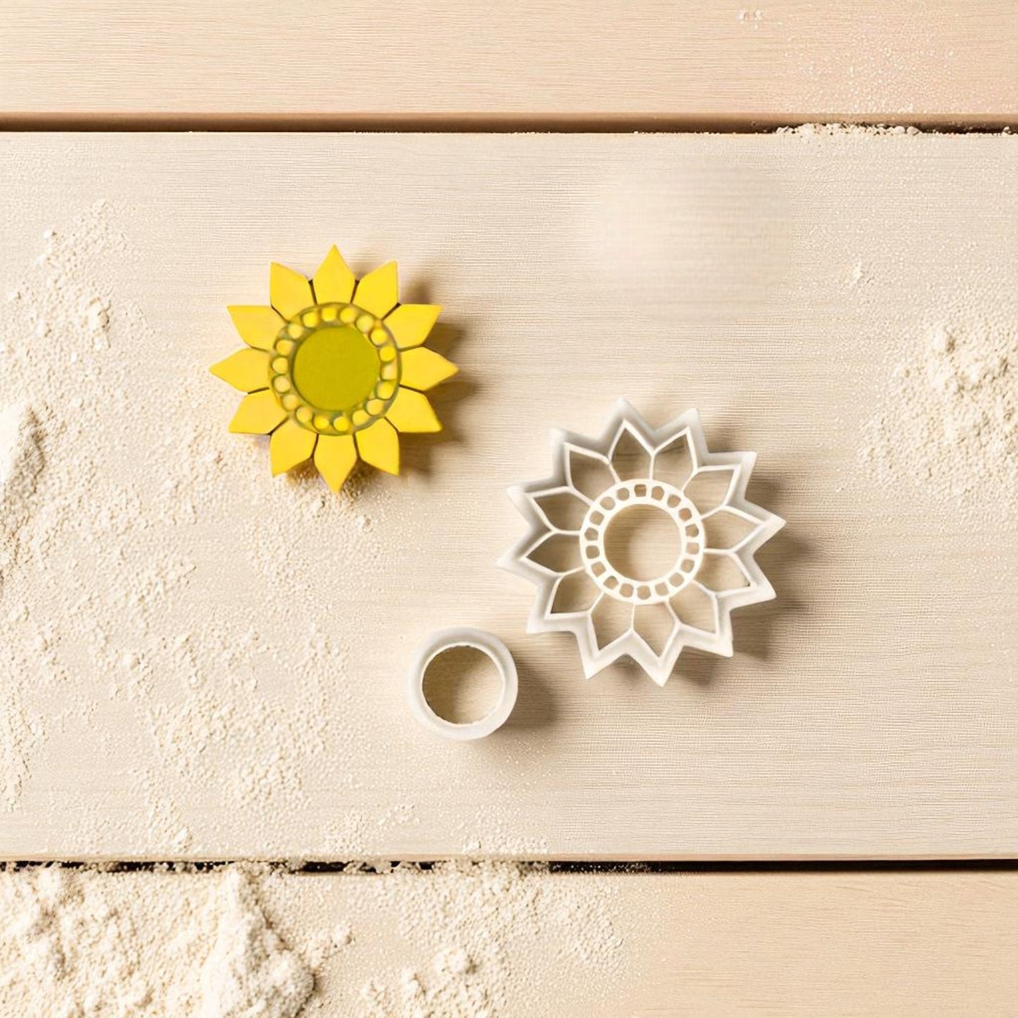 Sunflower Polymer Clay Cutter