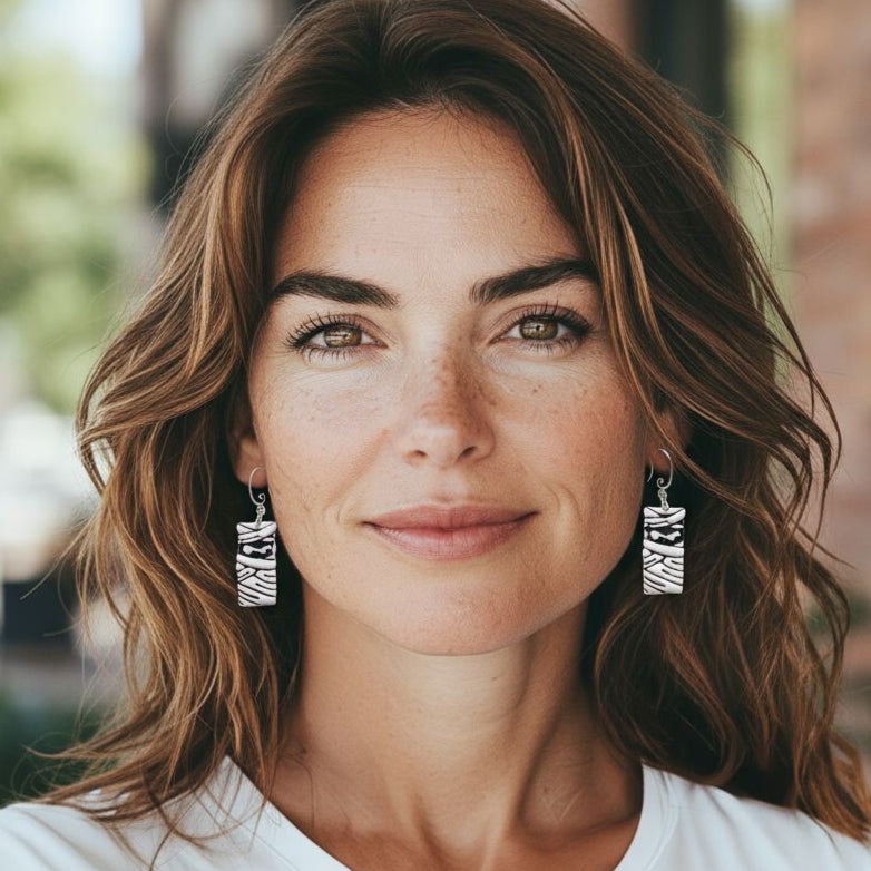 Mummy Clay Earrings