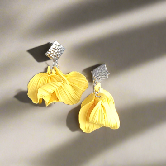 Sunshine Petal Earrings