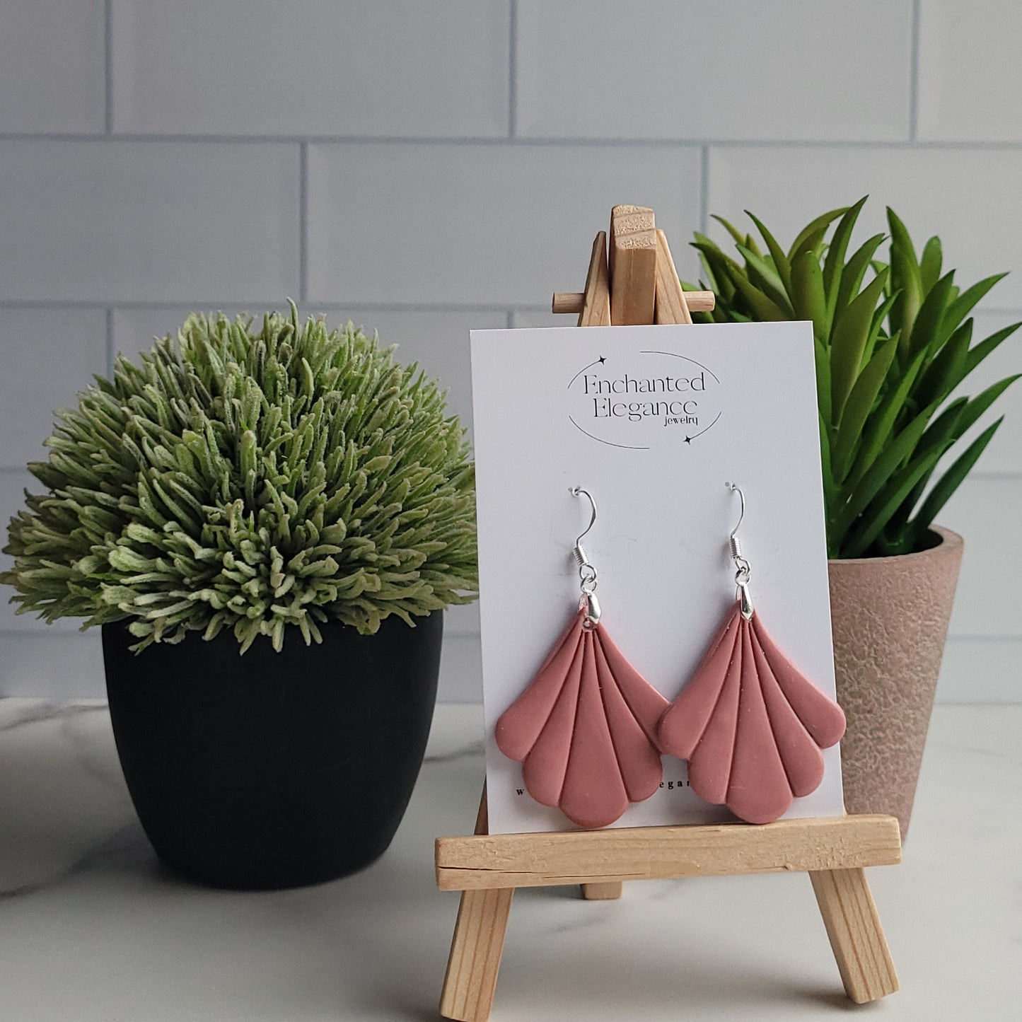 Dusty Rose Lucy Earrings