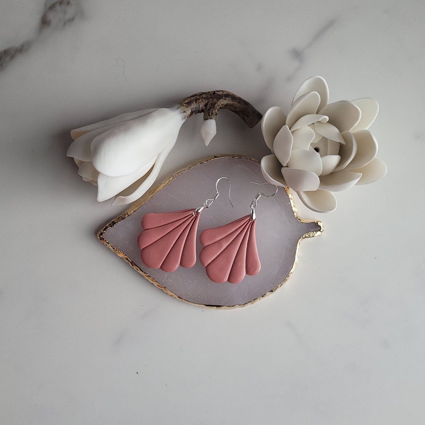 Dusty Rose Lucy Earrings