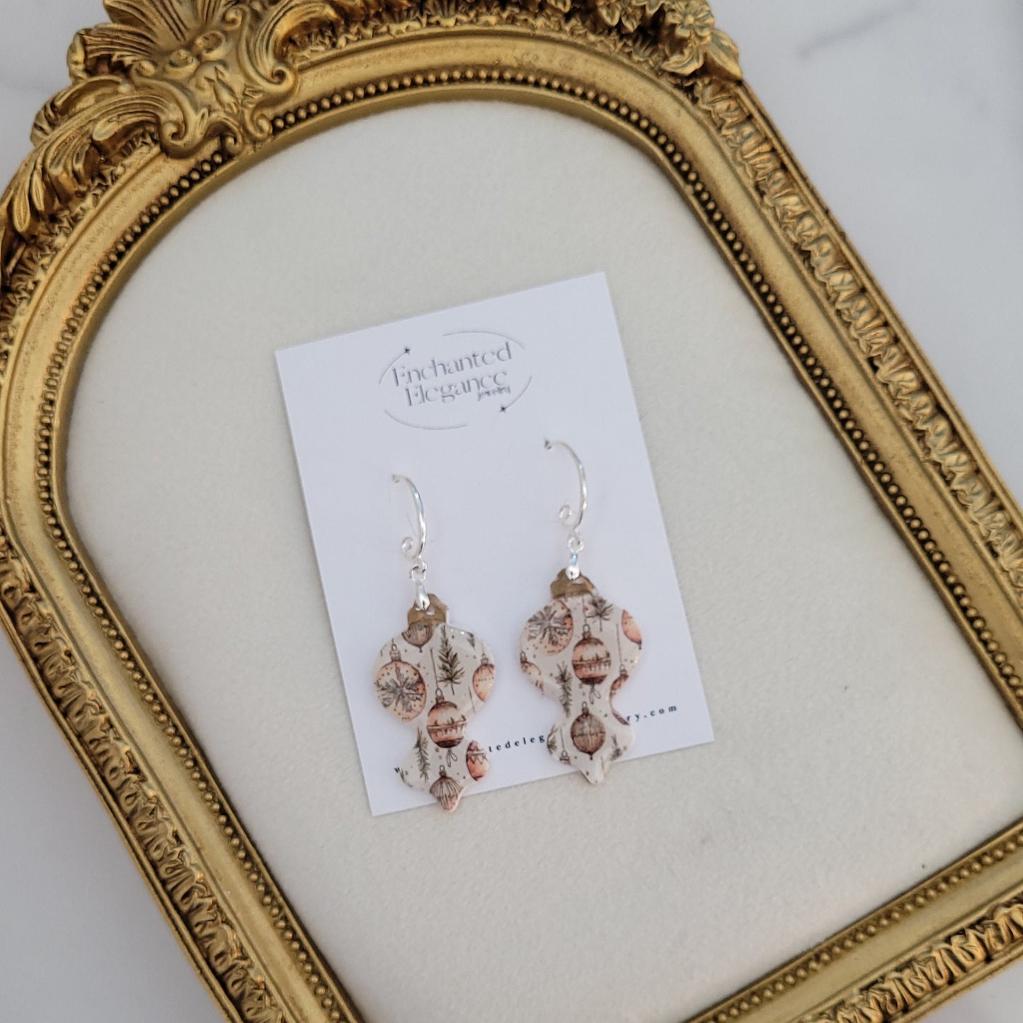 Natural Bauble Dangle Earrings