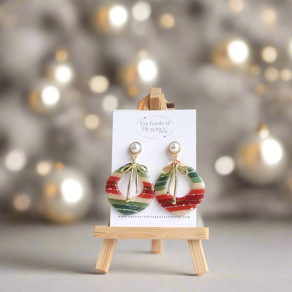 Baubles and Bows Dangle Earrings