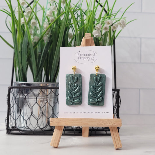 Natural Leafy Earrings