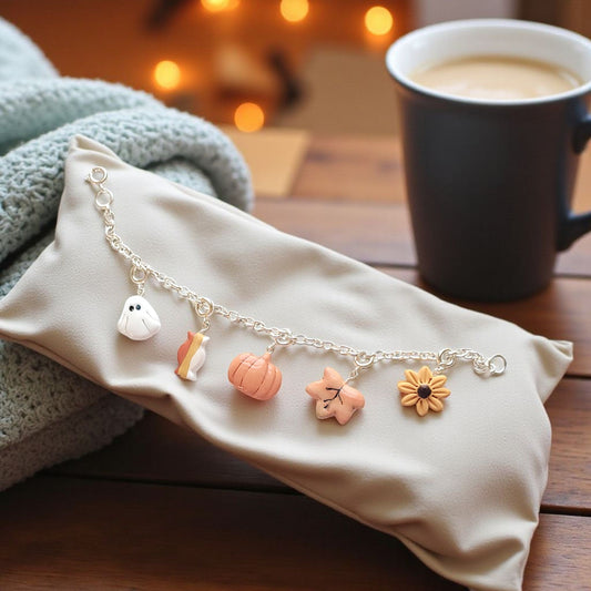 Fun Fall Charm Bracelet