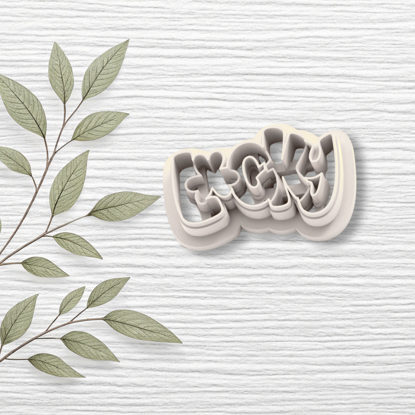 Lucky St. Patrick's Day Polymer Clay Cutter