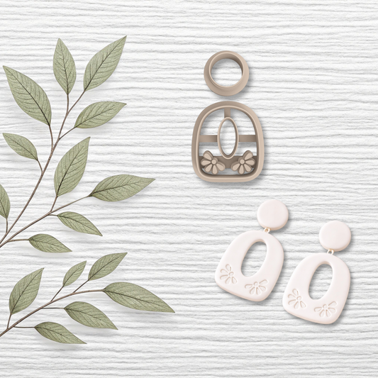 Flowered Arch Polymer Clay Cutter