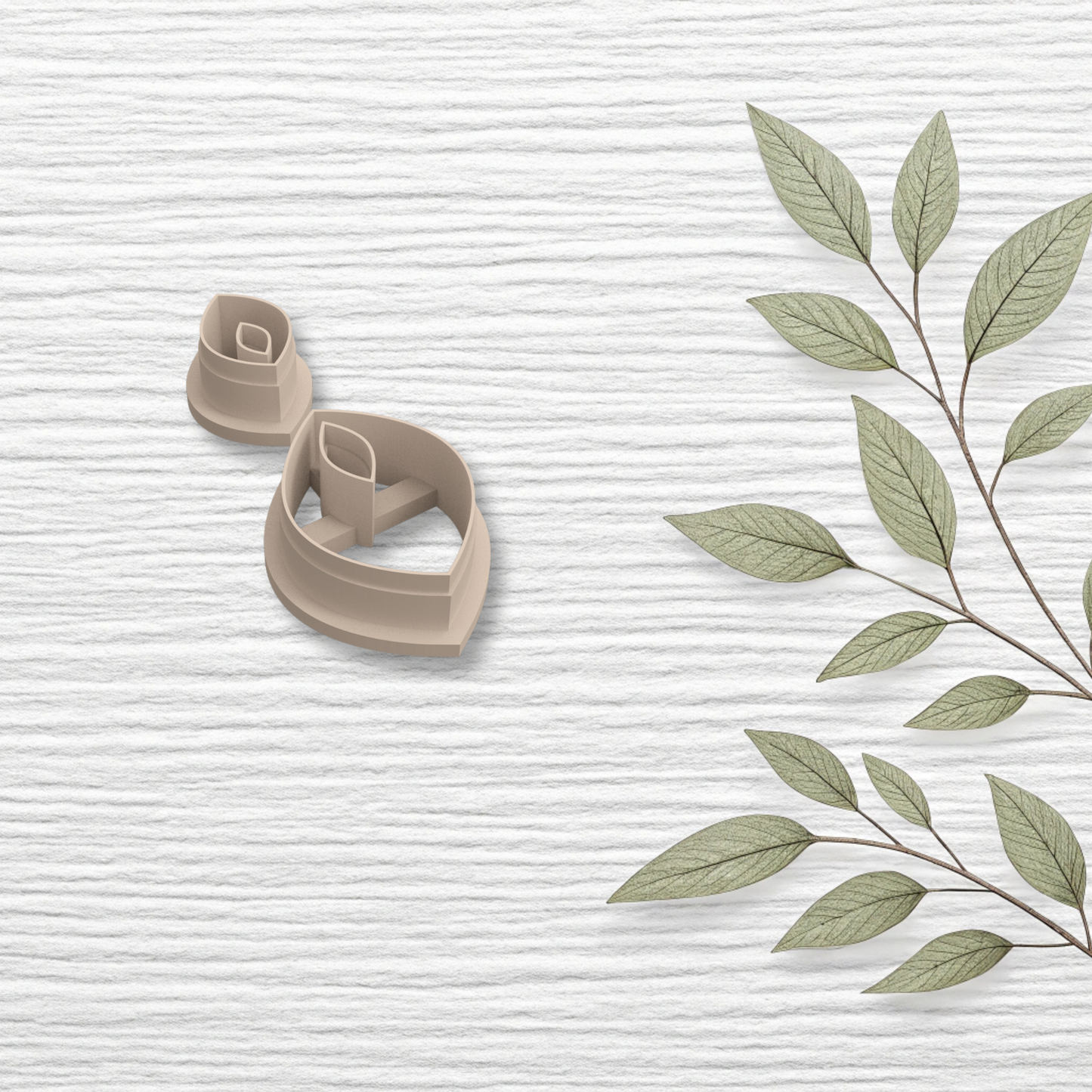 Rounded Diamond Polymer Clay Cutter