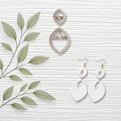 Rounded Diamond Polymer Clay Cutter