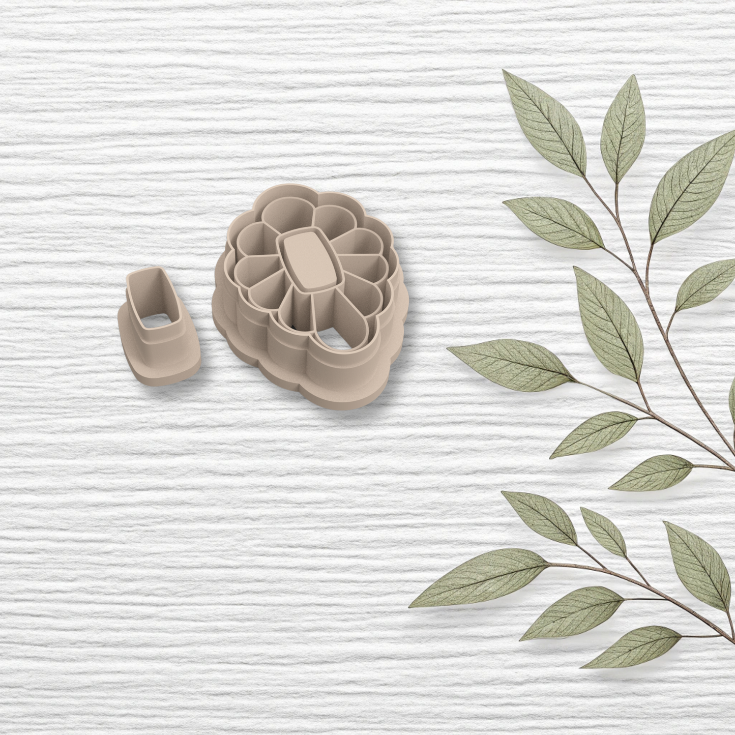 Oval Bezel Polymer Clay Cutter