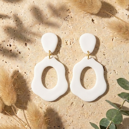 Wavy Round Polymer Clay Cutter