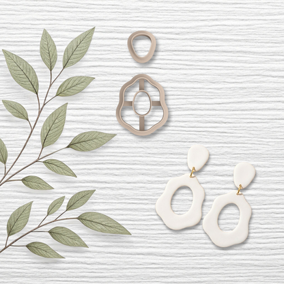 Wavy Round Polymer Clay Cutter