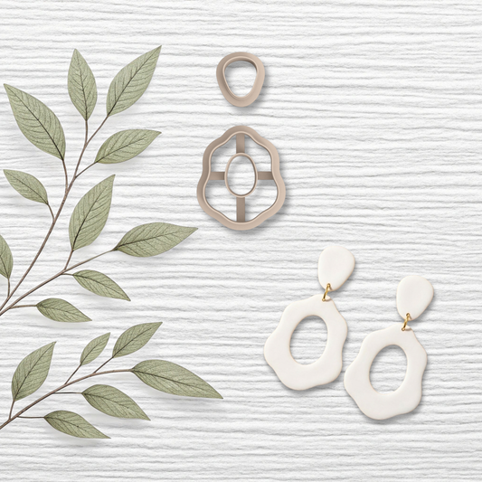 Wavy Round Polymer Clay Cutter