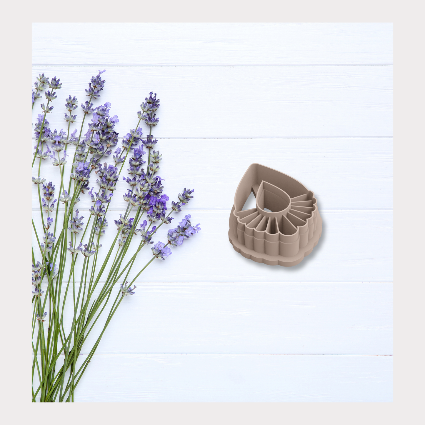 Embossed Tear Polymer Clay Cutter
