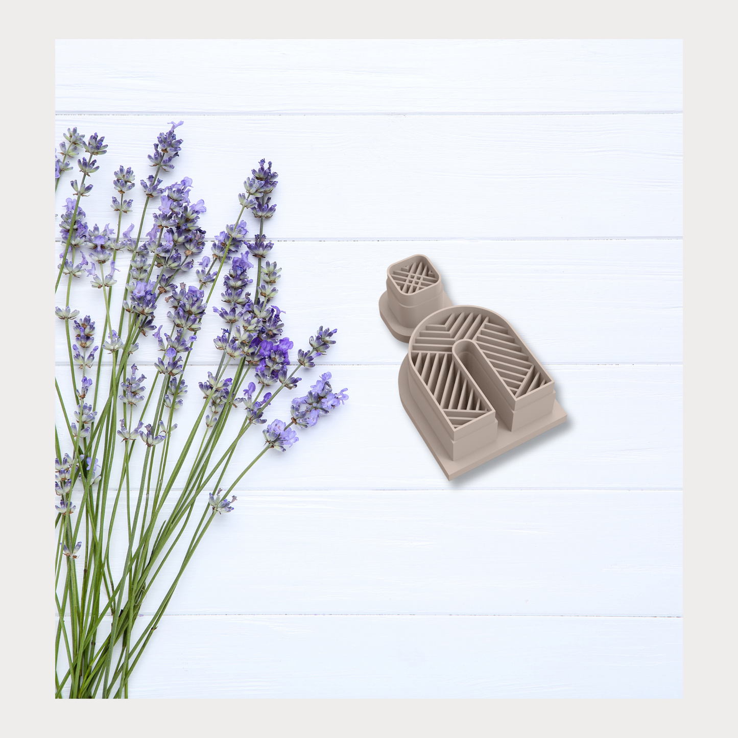 Herringbone Arch Polymer Clay Cutter