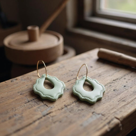 Sassy Dangle Polymer Clay Earrings