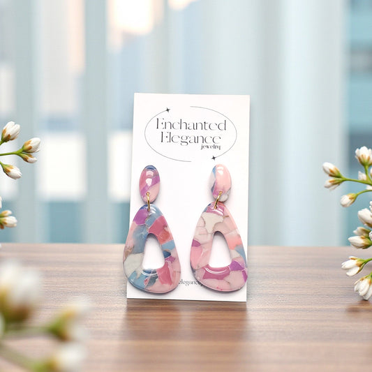 Spring Blend Polymer Clay Earrings