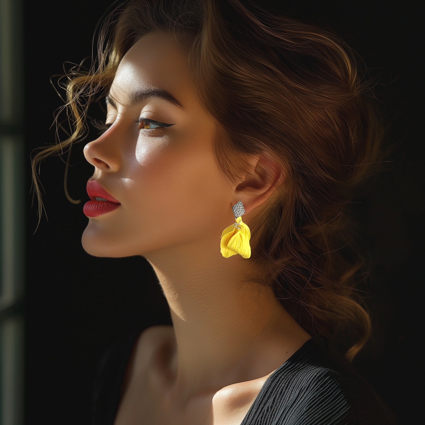 Sunshine Petal Earrings